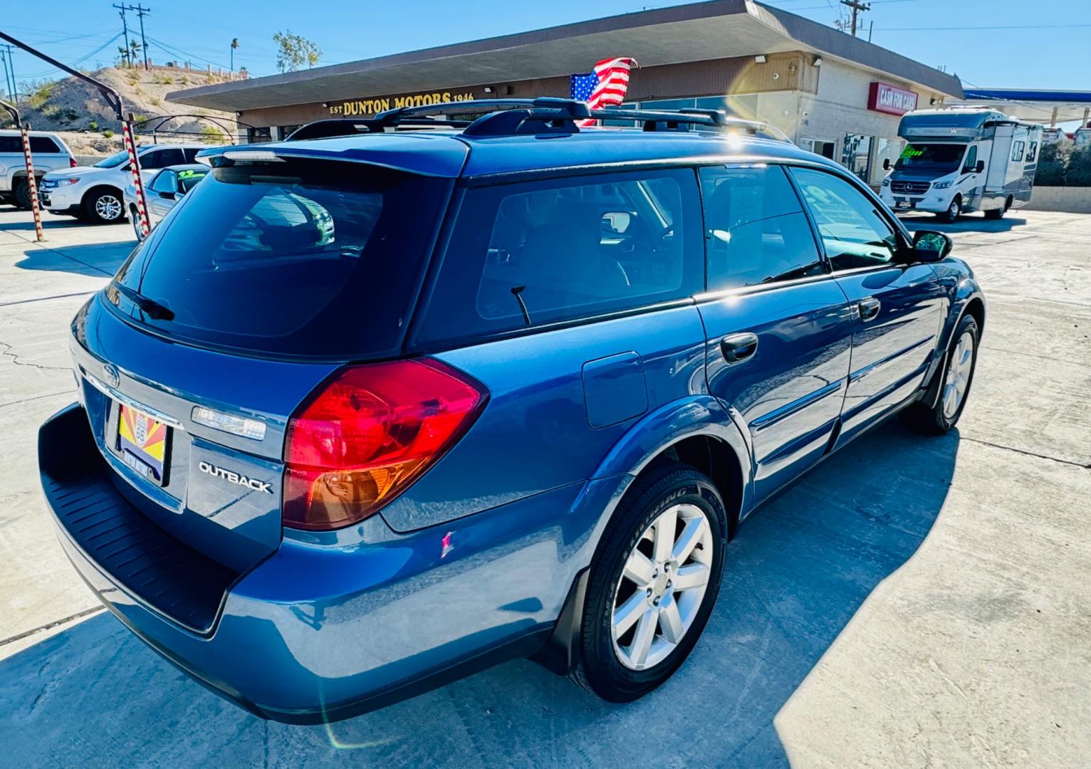 2007 Blue Subaru Outback (4S4BP61C477) , located at 2190 Hwy 95, Bullhead City, AZ, 86442, (928) 704-0060, 0.000000, 0.000000 - 2007 Subaru Outback. 2.5 new transmission with warranty. IN house financing available. runs and drives great . super clean. always garaged. - Photo#1